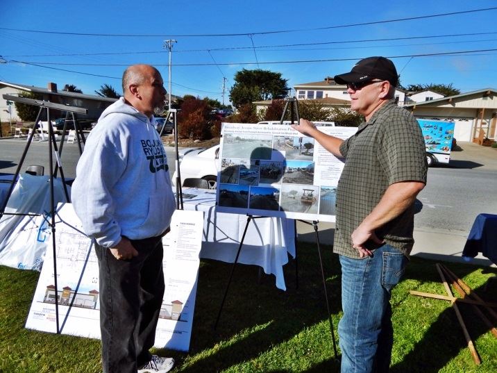 Two Gentlemen Having a Conversation